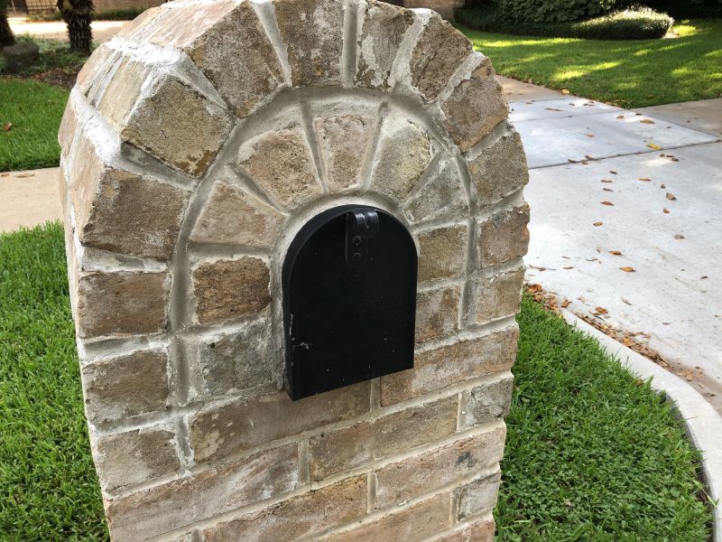 Decorative Brick Mailboxes